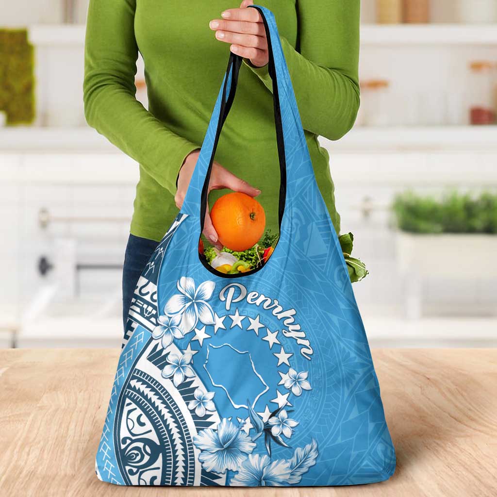 Penrhyn Gospel Day Grocery Bag Cook Islands Tribal Pattern