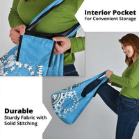 Penrhyn Gospel Day Grocery Bag Cook Islands Tribal Pattern