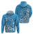 Personalised Penrhyn Gospel Day Hoodie Cook Islands Tribal Pattern