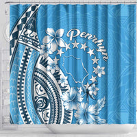 Penrhyn Gospel Day Shower Curtain Cook Islands Tribal Pattern