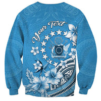 Personalised Penrhyn Gospel Day Sweatshirt Cook Islands Tribal Pattern