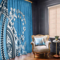 Penrhyn Gospel Day Window Curtain Cook Islands Tribal Pattern