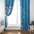 Penrhyn Gospel Day Window Curtain Cook Islands Tribal Pattern