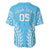 Custom Cook Islands Mauke Baseball Jersey Polynesian Tribal Tattoo
