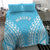 Custom Cook Islands Mauke Bedding Set Polynesian Tribal Tattoo