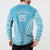 Custom Cook Islands Mauke Button Sweatshirt Polynesian Tribal Tattoo