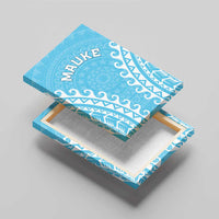 Custom Cook Islands Mauke Canvas Wall Art Polynesian Tribal Tattoo