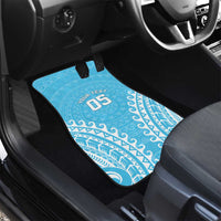 Custom Cook Islands Mauke Car Mats Polynesian Tribal Tattoo