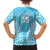 Custom Cook Islands Mauke Family Matching Off Shoulder Short Dress and Hawaiian Shirt Polynesian Tribal Tattoo