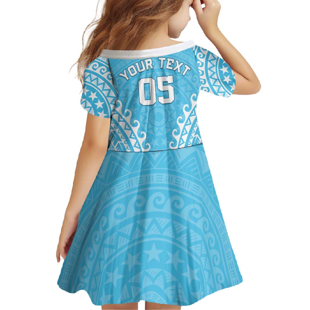 Custom Cook Islands Mauke Family Matching Short Sleeve Bodycon Dress and Hawaiian Shirt Polynesian Tribal Tattoo