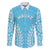 Custom Cook Islands Mauke Family Matching Short Sleeve Bodycon Dress and Hawaiian Shirt Polynesian Tribal Tattoo