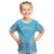 Custom Cook Islands Mauke Kid T Shirt Polynesian Tribal Tattoo