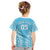 Custom Cook Islands Mauke Kid T Shirt Polynesian Tribal Tattoo