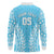 Custom Cook Islands Mauke Long Sleeve Polo Shirt Polynesian Tribal Tattoo