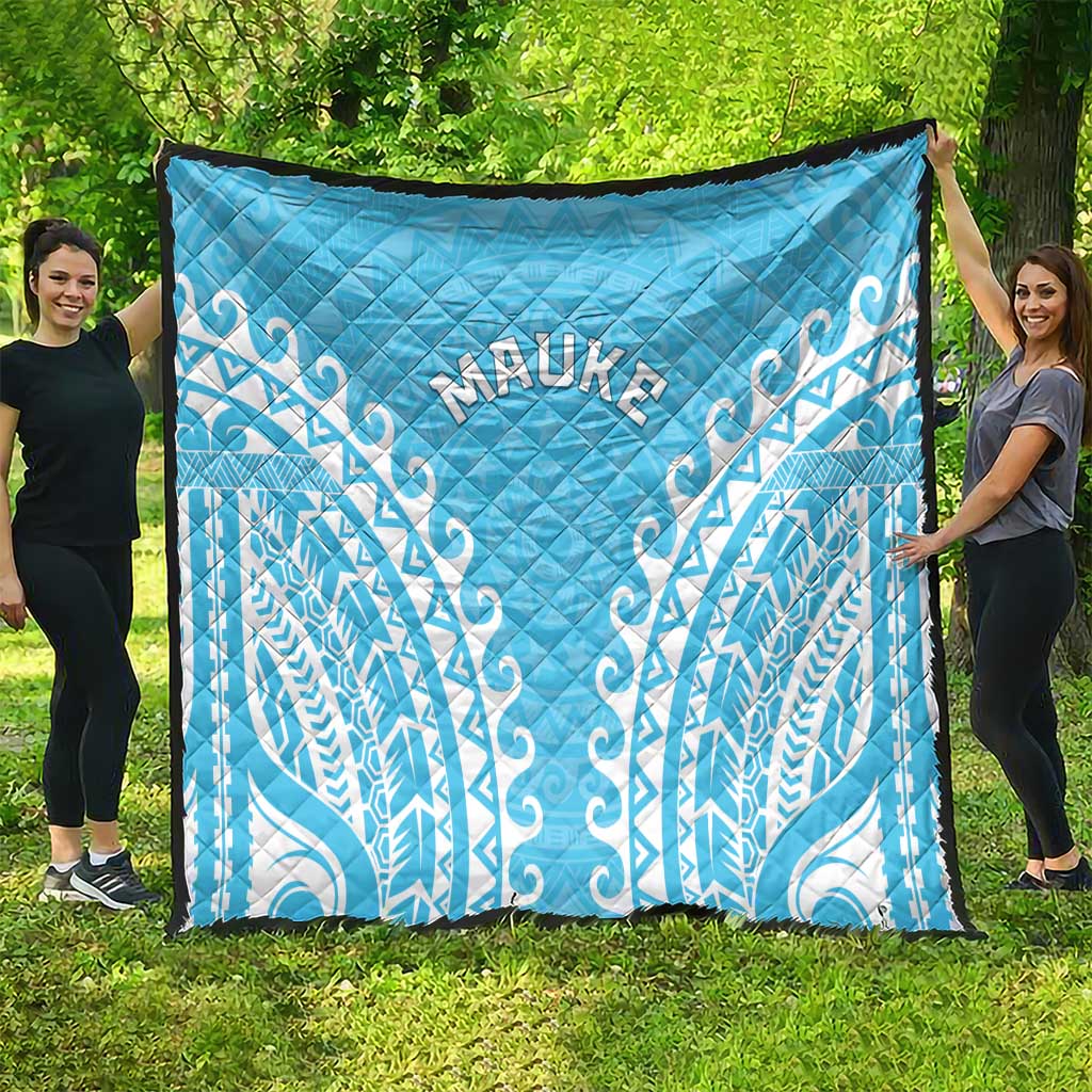 Custom Cook Islands Mauke Quilt Polynesian Tribal Tattoo