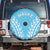 Custom Cook Islands Mauke Spare Tire Cover Polynesian Tribal Tattoo