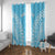 Custom Cook Islands Mauke Window Curtain Polynesian Tribal Tattoo