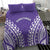 Custom Cook Islands Rarotonga Bedding Set Polynesian Tribal Tattoo