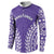 Custom Cook Islands Rarotonga Button Sweatshirt Polynesian Tribal Tattoo