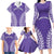 Custom Cook Islands Rarotonga Family Matching Long Sleeve Bodycon Dress and Hawaiian Shirt Polynesian Tribal Tattoo