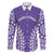 Custom Cook Islands Rarotonga Family Matching Long Sleeve Bodycon Dress and Hawaiian Shirt Polynesian Tribal Tattoo