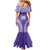 Custom Cook Islands Rarotonga Family Matching Mermaid Dress and Hawaiian Shirt Polynesian Tribal Tattoo