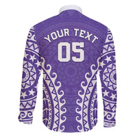 Custom Cook Islands Rarotonga Family Matching Tank Maxi Dress and Hawaiian Shirt Polynesian Tribal Tattoo