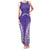 Custom Cook Islands Rarotonga Family Matching Tank Maxi Dress and Hawaiian Shirt Polynesian Tribal Tattoo
