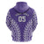 Custom Cook Islands Rarotonga Hoodie Polynesian Tribal Tattoo