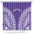 Custom Cook Islands Rarotonga Shower Curtain Polynesian Tribal Tattoo