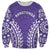 Custom Cook Islands Rarotonga Sweatshirt Polynesian Tribal Tattoo