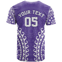 Custom Cook Islands Rarotonga T Shirt Polynesian Tribal Tattoo LT05 - Polynesian Pride