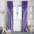 Custom Cook Islands Rarotonga Window Curtain Polynesian Tribal Tattoo