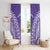 Custom Cook Islands Rarotonga Window Curtain Polynesian Tribal Tattoo
