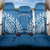 Custom Cook Islands Pukapuka Back Car Seat Cover Polynesian Tribal Tattoo