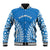 Custom Cook Islands Pukapuka Baseball Jacket Polynesian Tribal Tattoo