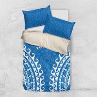 Custom Cook Islands Pukapuka Bedding Set Polynesian Tribal Tattoo