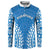 Custom Cook Islands Pukapuka Button Sweatshirt Polynesian Tribal Tattoo