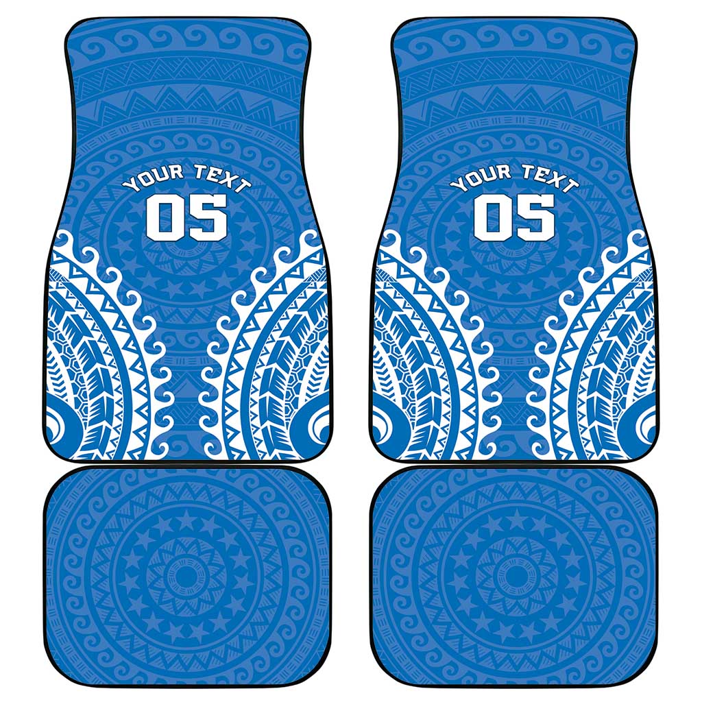 Custom Cook Islands Pukapuka Car Mats Polynesian Tribal Tattoo