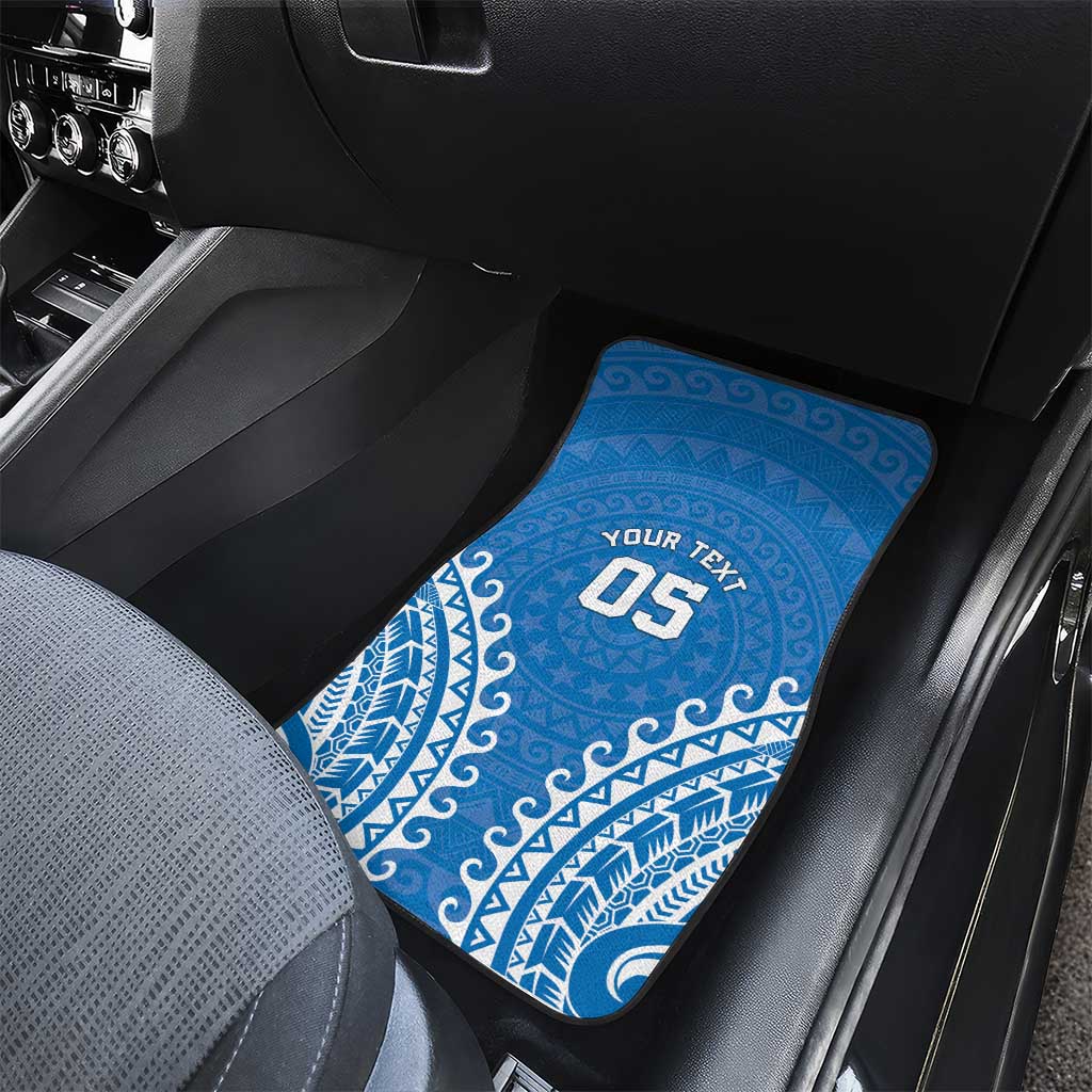 Custom Cook Islands Pukapuka Car Mats Polynesian Tribal Tattoo