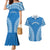 Custom Cook Islands Pukapuka Couples Matching Mermaid Dress and Hawaiian Shirt Polynesian Tribal Tattoo