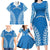 Custom Cook Islands Pukapuka Family Matching Long Sleeve Bodycon Dress and Hawaiian Shirt Polynesian Tribal Tattoo