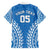 Custom Cook Islands Pukapuka Family Matching Off The Shoulder Long Sleeve Dress and Hawaiian Shirt Polynesian Tribal Tattoo