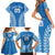 Custom Cook Islands Pukapuka Family Matching Short Sleeve Bodycon Dress and Hawaiian Shirt Polynesian Tribal Tattoo