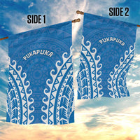 Custom Cook Islands Pukapuka Garden Flag Polynesian Tribal Tattoo