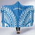 Custom Cook Islands Pukapuka Hooded Blanket Polynesian Tribal Tattoo