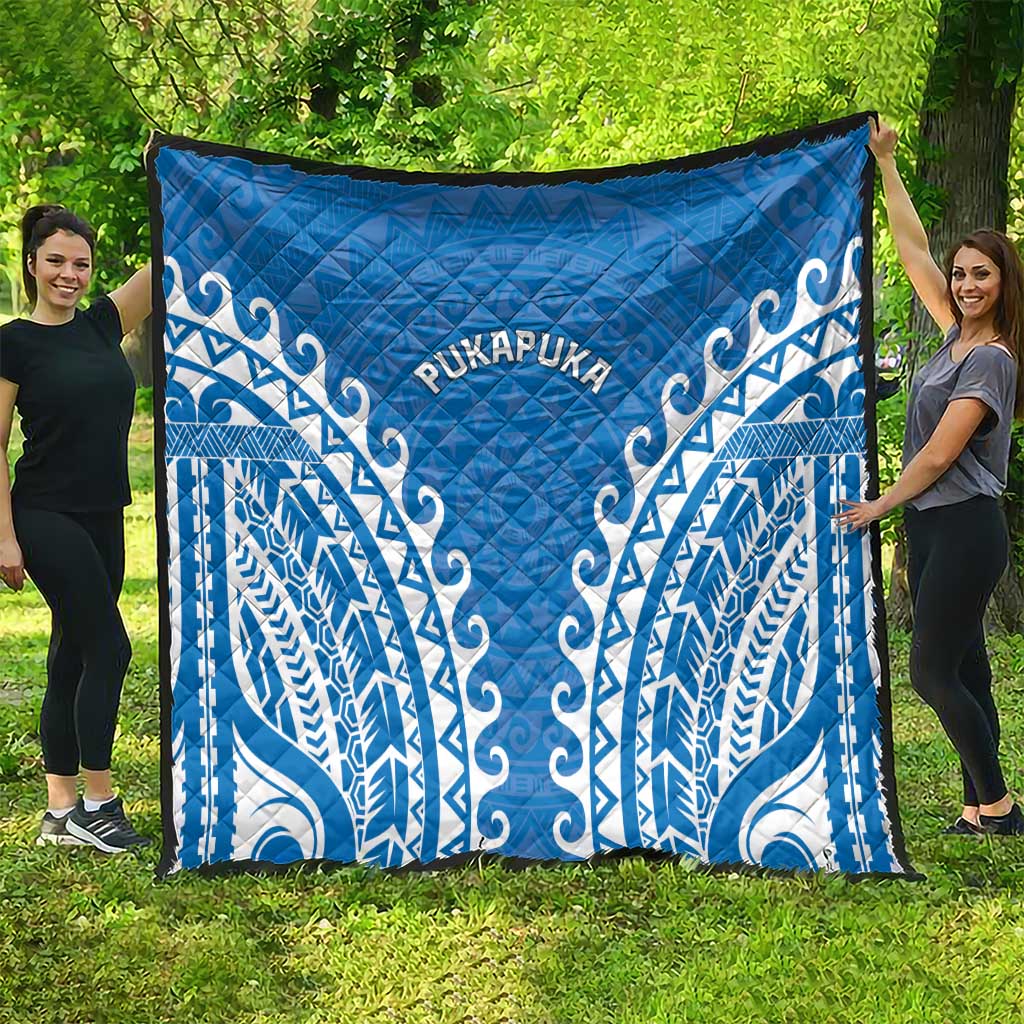 Custom Cook Islands Pukapuka Quilt Polynesian Tribal Tattoo