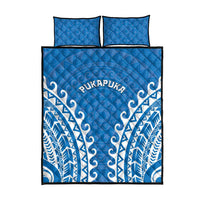 Custom Cook Islands Pukapuka Quilt Bed Set Polynesian Tribal Tattoo