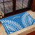 Custom Cook Islands Pukapuka Rubber Doormat Polynesian Tribal Tattoo