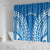 Custom Cook Islands Pukapuka Shower Curtain Polynesian Tribal Tattoo
